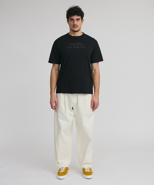 Saturdays NYC（サタデーズ ニューヨークシティ ）の「Miller Standard SS Tee（Tシャツ/カットソー・メンズ・ミント/ホワイト/ブラック・L/M/S/XL/X-SMALL）」の17枚目の写真