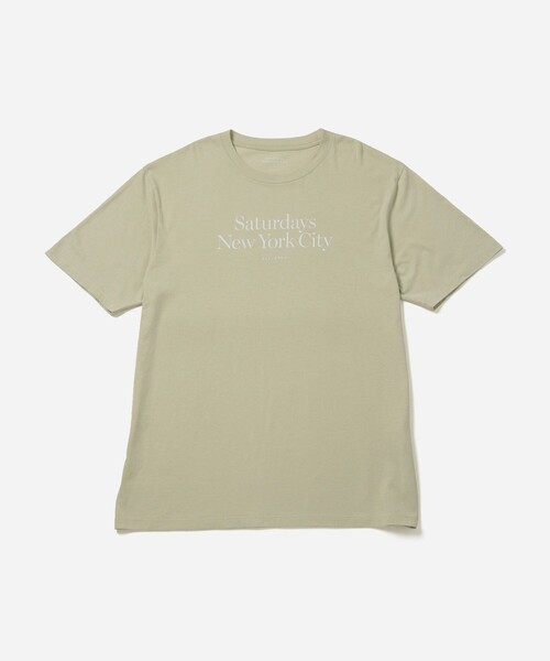 Saturdays NYC（サタデーズ ニューヨークシティ ）の「Miller Standard SS Tee（Tシャツ/カットソー・メンズ・ミント/ホワイト/ブラック・L/M/S/XL/X-SMALL）」の16枚目の写真