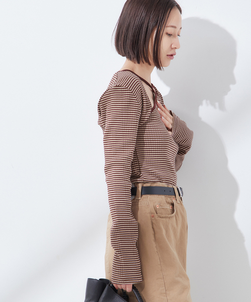 トップス JANE SMITH ORIGINAL BORDER LAYARD L/S T JANESMITH（ジェーンスミス）の「JANESMITH ジェーンスミス