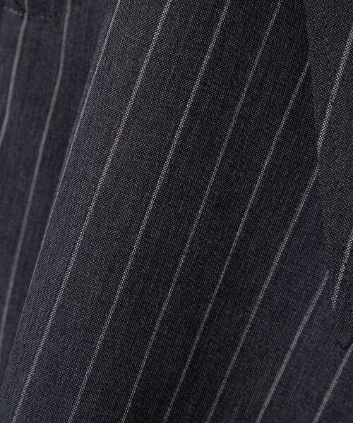 sulvam(サルバム)の「【sulvam】ストライプイージーハーフスラックス(スラックス・メンズ・グレー・S/M/L)」の6枚目の写真