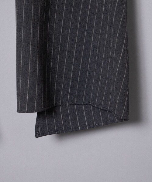 sulvam(サルバム)の「【sulvam】ストライプイージーハーフスラックス(スラックス・メンズ・グレー・S/M/L)」の7枚目の写真