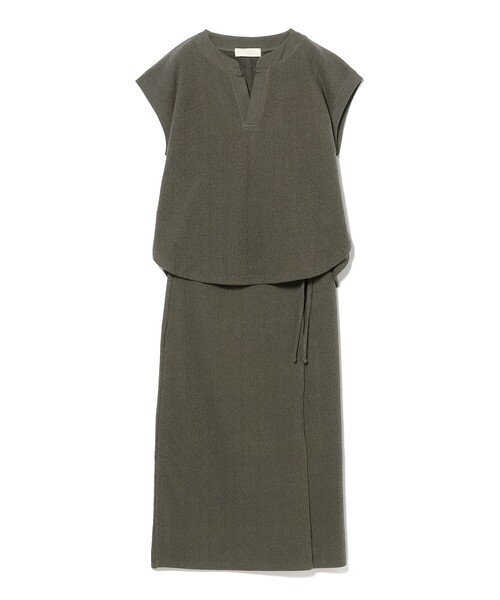 B:MING by BEAMS（ビーミングバイビームス）の「スラブ テレコ セットアップ（S～M）（ワンピース・レディース・ベージュ/オレンジ系その他4/ブラック系その他4/ブルー系その他・SMALL/MEDIUM）」の21枚目の写真