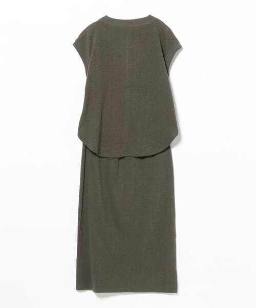 B:MING by BEAMS（ビーミングバイビームス）の「スラブ テレコ セットアップ（S～M）（ワンピース・レディース・ベージュ/オレンジ系その他4/ブラック系その他4/ブルー系その他・SMALL/MEDIUM）」の18枚目の写真