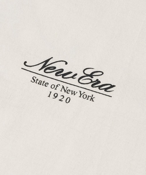 NEW ERA(ニューエラ)の「NEW ERA/ニューエラ 半袖Tシャツ バックプリント 14410028/14410029/14410030(Tシャツ/カットソー・メンズ・ブラック/オフホワイト/ネイビー・M/L/XL/XXL)」の7枚目の写真
