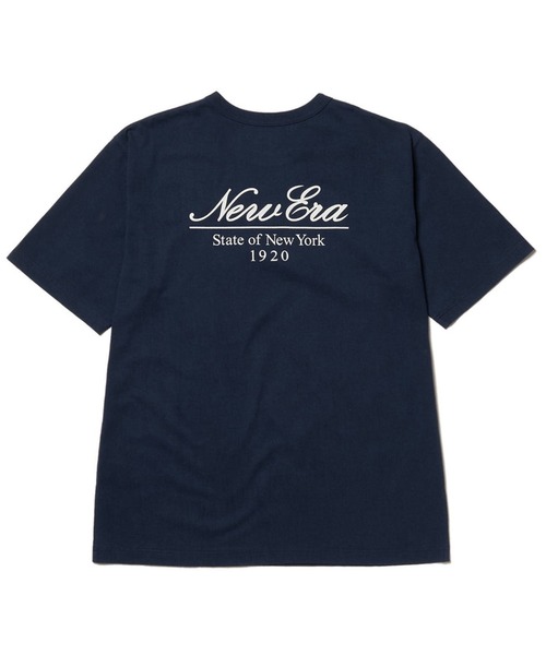 NEW ERA(ニューエラ)の「NEW ERA/ニューエラ 半袖Tシャツ バックプリント 14410028/14410029/14410030(Tシャツ/カットソー・メンズ・ブラック/オフホワイト/ネイビー・M/L/XL/XXL)」の14枚目の写真