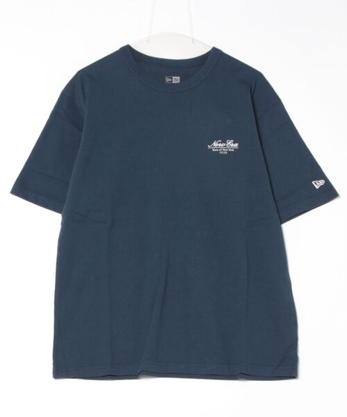 NEW ERA(ニューエラ)の「NEW ERA/ニューエラ 半袖Tシャツ バックプリント 14410028/14410029/14410030(Tシャツ/カットソー・メンズ・ブラック/オフホワイト/ネイビー・M/L/XL/XXL)」の17枚目の写真