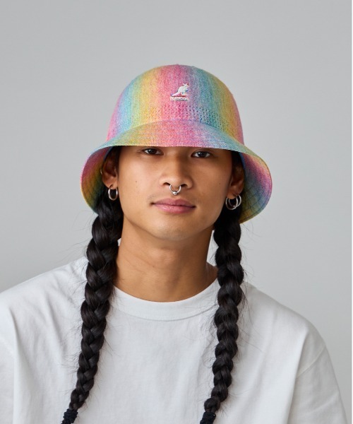 KANGOL（カンゴール）の「KANGOL RAINBOW VENTAIR CASUAL / カンゴール（ハット・レディース・レインボー・X-LARGE/LARGE/MEDIUM/SMALL）」の10枚目の写真