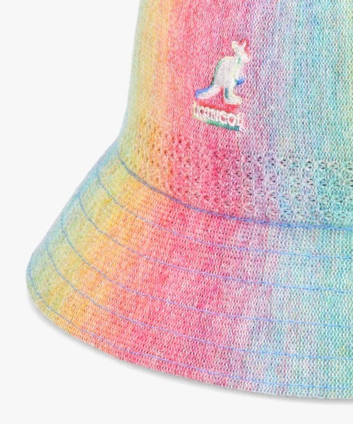 KANGOL（カンゴール）の「KANGOL RAINBOW VENTAIR CASUAL / カンゴール（ハット・レディース・レインボー・X-LARGE/LARGE/MEDIUM/SMALL）」の4枚目の写真