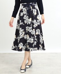 Reflect | 【夏SALE／マシンウォッシュ可】フラワーフレアスカート(スカート)