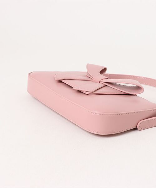 FOREVER 21(フォーエバー トゥエンティーワン)の「リボンフラップショルダーバッグ(ハンドバッグ・レディース・ピンク・FREE)」の8枚目の写真