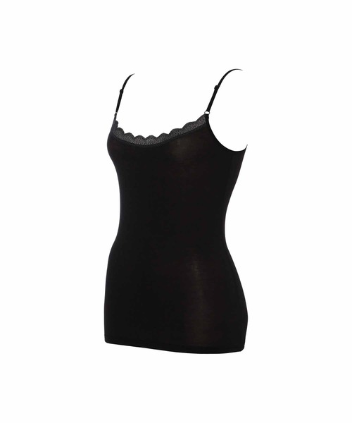 AMOSTYLE BY TRIUMPH(アモスタイルバイトリンプ)の「キャミソール ベーシックインナー AMST1520 Top(S) JX(キャミソール・レディース・グレー/ブラック/ベージュ・M/L)」の7枚目の写真