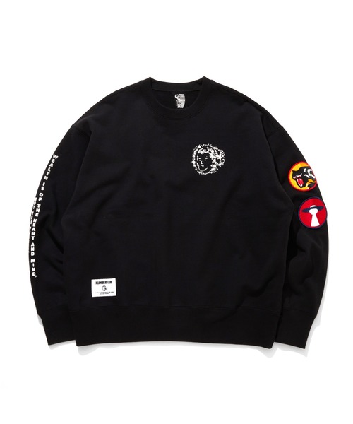 BILLIONAIRE BOYS CLUB(ビリオネア・ボーイズ・クラブ)の「SWEATSHIRT(スウェット・メンズ・アッシュグレー/ブラック/サックスブルー・LARGE/X-LARGE/MEDIUM)」の1枚目の写真