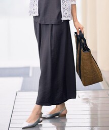 エアリーツイルキュロット パンツ
