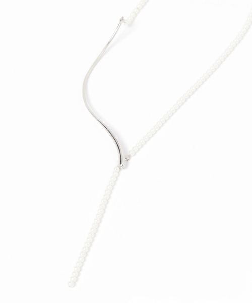 GLOBAL WORK（グローバルワーク）の「WAVEバーネックレス/321086（ネックレス・レディース・シルバー系その他2/ゴールド系その他2/ゴールド系その他・FREE）」の2枚目の写真