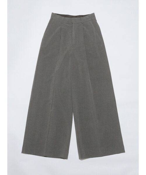 VEQUM（VEQUM）の「【VEQUM】WIDE SLACKS PT（その他パンツ・レディース・グレー/ブラック/ブラウン・SMALL/MEDIUM）」の4枚目の写真
