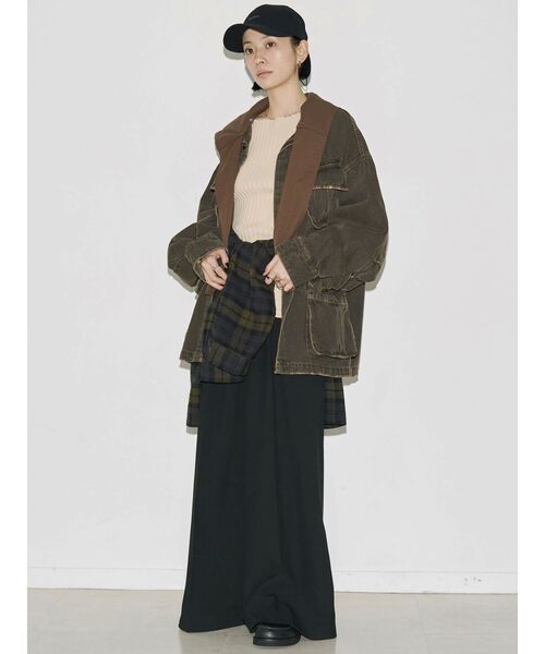 VEQUM（VEQUM）の「【VEQUM】WIDE SLACKS PT（その他パンツ・レディース・グレー/ブラック/ブラウン・SMALL/MEDIUM）」の18枚目の写真