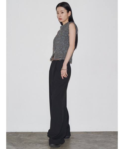 VEQUM（VEQUM）の「【VEQUM】WIDE SLACKS PT（その他パンツ・レディース・グレー/ブラック/ブラウン・SMALL/MEDIUM）」の17枚目の写真