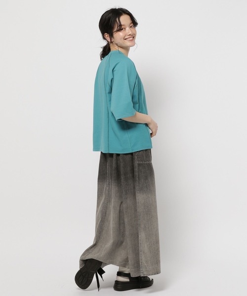 niko and...（ニコアンド）の「アソートベルトフレアスカート（スカート・レディース・チャコール/ライトグレー/イエロー/ピンク/インディゴブルー・MEDIUM/LARGE）」の15枚目の写真