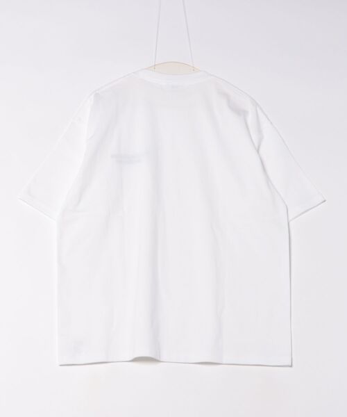 EMMA NOVEMBER　（エマノーヴェンバー）の「Embroidery マグナムウェイト ビッグシルエット Tシャツ（Tシャツ/カットソー・メンズ・ホワイト/ブラック・1/2/3）」の16枚目の写真