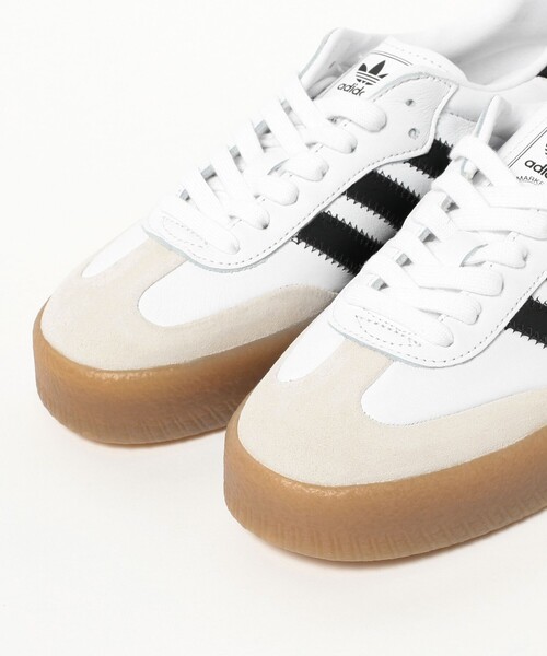 adidas(アディダス)の「adidas / SAMBAE(スニーカー・レディース・ブラック/ホワイト・23.5cm/24.0cm/24.5cm/25.0cm/23.0cm)」の3枚目の写真