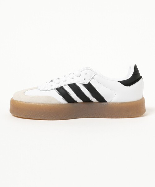 adidas(アディダス)の「adidas / SAMBAE(スニーカー・レディース・ブラック/ホワイト・23.5cm/24.0cm/24.5cm/25.0cm/23.0cm)」の4枚目の写真