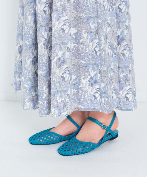 ADIEU TRISTESSE（アデュートリステス）の「メッシュサンダル（サンダル・レディース・パープル/ブラック/ターコイズブルー・S/M/L）」の7枚目の写真