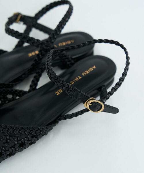 ADIEU TRISTESSE（アデュートリステス）の「メッシュサンダル（サンダル・レディース・パープル/ブラック/ターコイズブルー・S/M/L）」の17枚目の写真