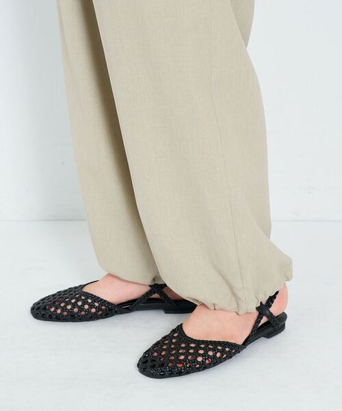 ADIEU TRISTESSE（アデュートリステス）の「メッシュサンダル（サンダル・レディース・パープル/ブラック/ターコイズブルー・S/M/L）」の2枚目の写真