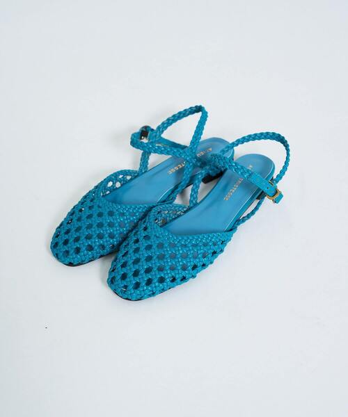 ADIEU TRISTESSE（アデュートリステス）の「メッシュサンダル（サンダル・レディース・パープル/ブラック/ターコイズブルー・S/M/L）」の4枚目の写真