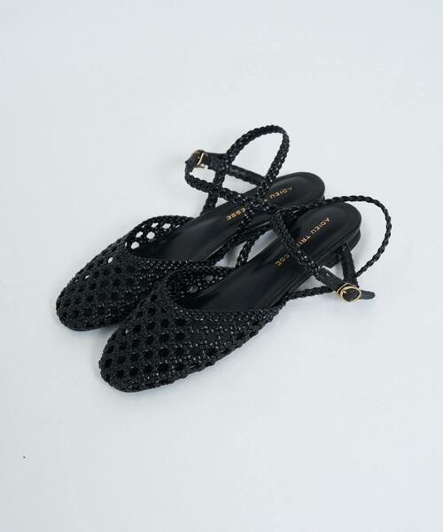 ADIEU TRISTESSE（アデュートリステス）の「メッシュサンダル（サンダル・レディース・パープル/ブラック/ターコイズブルー・S/M/L）」の5枚目の写真