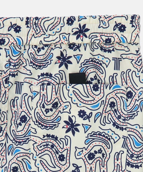 LANVIN en Bleu(ランバンオンブルー)の「【LANVIN en Bleu ESSENTIAL】KIDS FAVART / ”アルベール” オールオーバープリント ショートパンツ ショーツ(その他パンツ・キッズ・アイボリー/ダークグレー・100cm/120cm)」の7枚目の写真