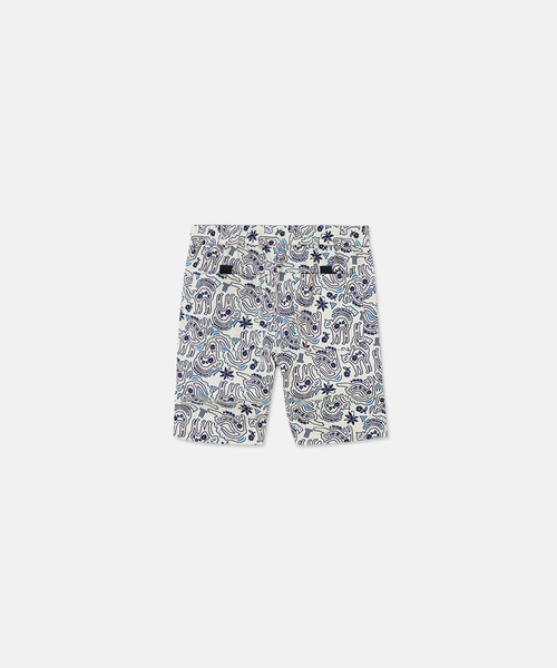 LANVIN en Bleu(ランバンオンブルー)の「【LANVIN en Bleu ESSENTIAL】KIDS FAVART / ”アルベール” オールオーバープリント ショートパンツ ショーツ(その他パンツ・キッズ・アイボリー/ダークグレー・100cm/120cm)」の3枚目の写真