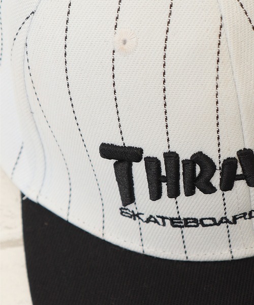 THRASHER(スラッシャー)の「【THRASHER/スラッシャー】刺繍ロゴBBキャップ フラットバイザー 帽子(キャップ・メンズ・グレー/ブラック/ホワイト・FREE)」の16枚目の写真