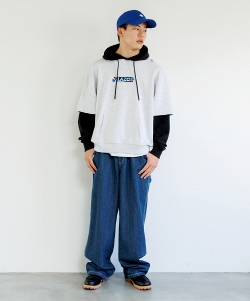 GLAZOS(グラソス)の「【大人向けサイズあり】ワンポイント刺繍ロゴキャップ(キャップ・キッズ・ブルー/ネイビー/ブラック・フリー)」の7枚目の写真