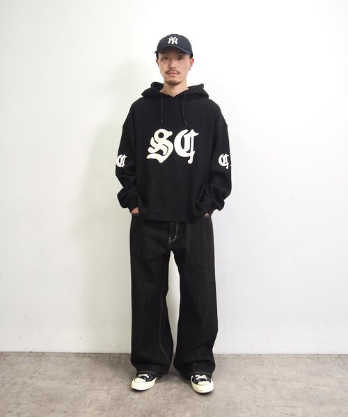 パーカー 「Sourcream/サワークリ―ム」ワッフルFADEフルジップパーカー レディース メンズ パーカー 「Sourcream/サワークリ―ム」ワッフルFADEフルジップ
