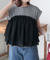 ミニボーダーシフォンティアードT