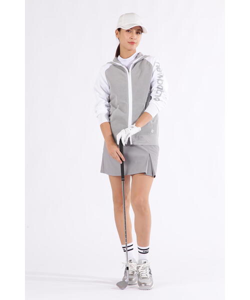 new balance ニューバランスゴルフフルジップニットフーディ セール】【new balance golf】フルジップ バスケット編みニット