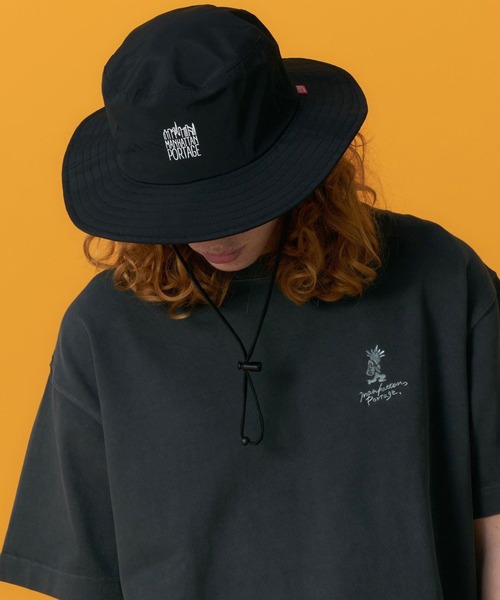 Manhattan Portage(マンハッタンポーテージ)の「Manhattan Portage/マンハッタンポーテージ ハット WATERPROOF HAT MP313(ハット・メンズ・ブラック/ネイビー/ベージュ・FREE)」の4枚目の写真