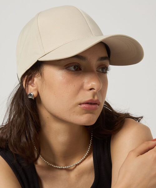 green label relaxing（グリーンレーベルリラクシング）の「タスランバイザー キャップ 3 / CAP - UVケア -（キャップ・レディース・ブラック/ネイビー/モカ/ベージュ/ダークグレー・FREE）」の4枚目の写真
