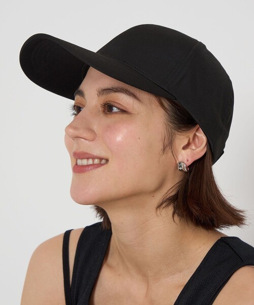 green label relaxing（グリーンレーベルリラクシング）の「タスランバイザー キャップ 3 / CAP - UVケア -（キャップ・レディース・ブラック/ネイビー/モカ/ベージュ/ダークグレー・FREE）」の6枚目の写真