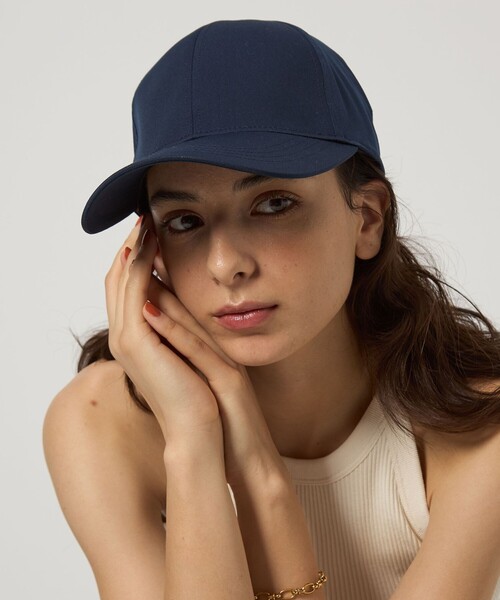 green label relaxing（グリーンレーベルリラクシング）の「タスランバイザー キャップ 3 / CAP - UVケア -（キャップ・レディース・ブラック/ネイビー/モカ/ベージュ/ダークグレー・FREE）」の15枚目の写真