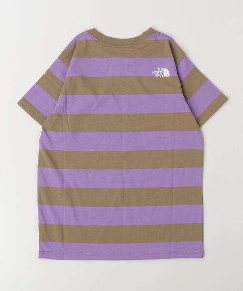 THE NORTH FACE（ザノースフェイス）の「ザ ノース フェイス THE NORTH FACE S/S Field Border Tee_ショートスリーブフィールドボーダーティー(キッズ)（Tシャツ/カットソー・キッズ・ネイビー/ダークパープル・130cm/140cm/150cm）」の3枚目の写真