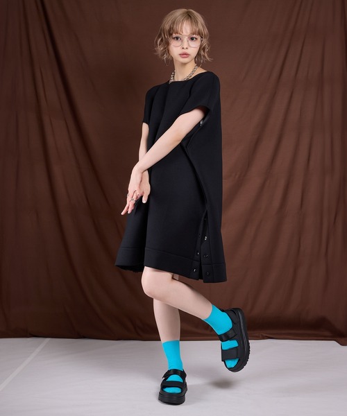 bohmal（ボマール）の「【最上もが】ボンディングミニフレンチスリーブ