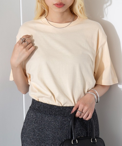 United Athle(ユナイテッドアスレ)の「雑誌『non-no』にて掲載!【United Athle】4.7オンス レギュラー フィット Tシャツ 半袖 5300(Tシャツ/カットソー・レディース・ホワイト/オフホワイト/アッシュ/グレー/ナチュラル/ベージュ/バーガンディー/マスタード/ライトグリーン/ダークグリーン/ライトブルー/ロイヤルブルー/インディゴブルー/ネイビー/チャコールグレー/スミクロ/ブラック/ワイン・XS/S/M/L/XL)」の9枚目の写真