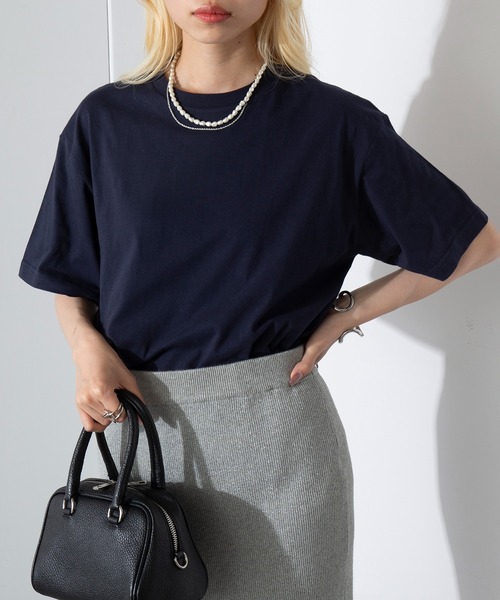 United Athle(ユナイテッドアスレ)の「雑誌『non-no』にて掲載!【United Athle】4.7オンス レギュラー フィット Tシャツ 半袖 5300(Tシャツ/カットソー・レディース・ホワイト/オフホワイト/アッシュ/グレー/ナチュラル/ベージュ/バーガンディー/マスタード/ライトグリーン/ダークグリーン/ライトブルー/ロイヤルブルー/インディゴブルー/ネイビー/チャコールグレー/スミクロ/ブラック/ワイン・XS/S/M/L/XL)」の13枚目の写真