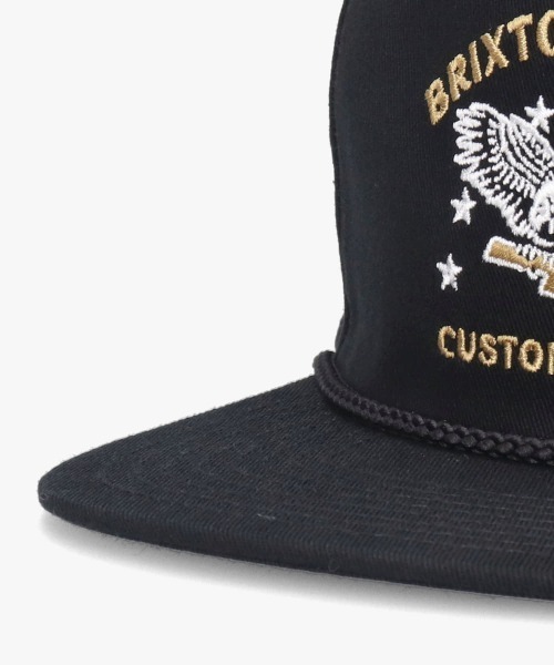 BRIXTON（ブリクストン）の「BRIXTON LAMONT MP SNPK / ブリクストン（キャップ・メンズ・ブラック・O/S）」の7枚目の写真