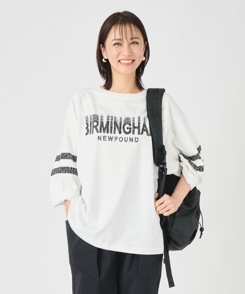 フットボールTシャツ（Tシャツ/カットソー）｜ever closet（エバー