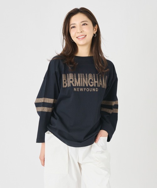 フットボールTシャツ（Tシャツ/カットソー）｜ever closet（エバー
