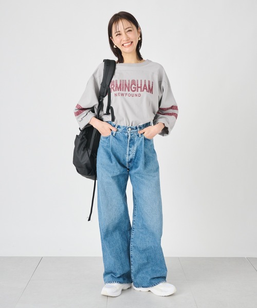 フットボールTシャツ（Tシャツ/カットソー）｜ever closet（エバー