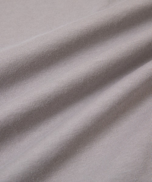 ever closet(エバークローゼット)の「フットボールTシャツ(Tシャツ/カットソー・レディース・オフホワイト/トップグレー/ダークネイビー・FREE)」の20枚目の写真